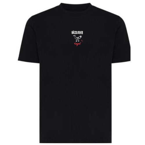 T-Shirt "Hässlicher Vogel" rund