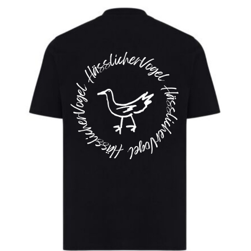 T-Shirt "Hässlicher Vogel" rund
